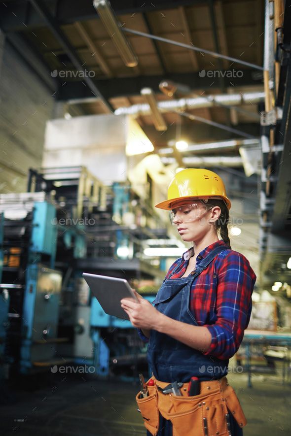 Engineer at work